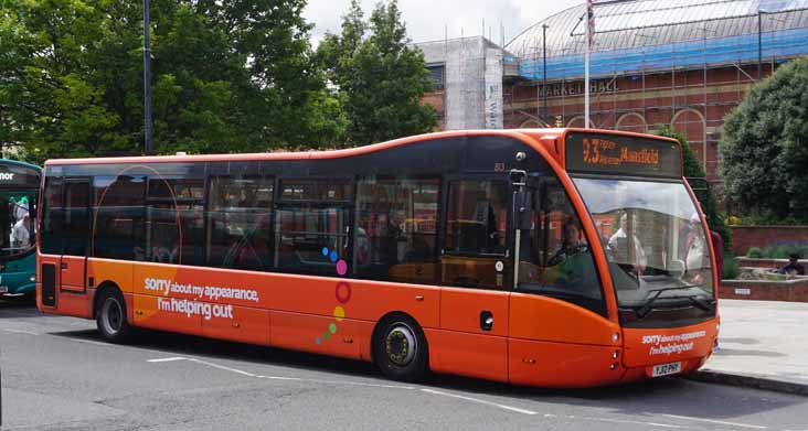 Trent Barton Optare Versa 813